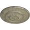 Ekena Millwork Floral Ceiling Medallion, Hand-Painted Castle Stone Crackle, 23 1/2"OD x 2 3/4"P CM23FLCSC - alternate 3